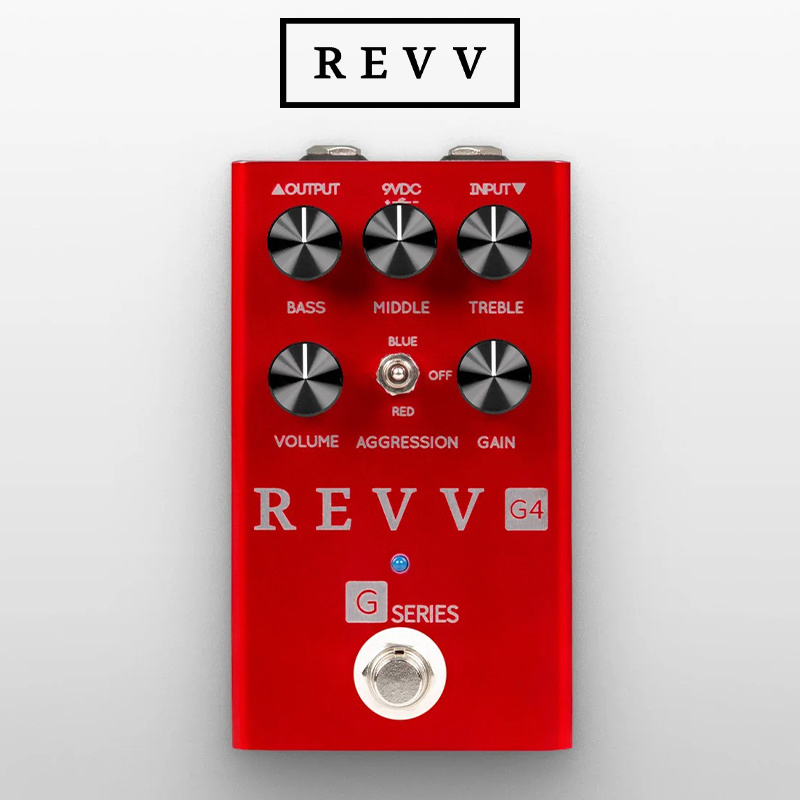 加拿大 REVV G4 Distortion 電吉他 破音 效果器