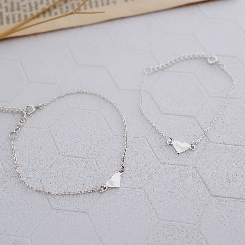 Love愛心純銀手鍊(大人小孩款)/SB038