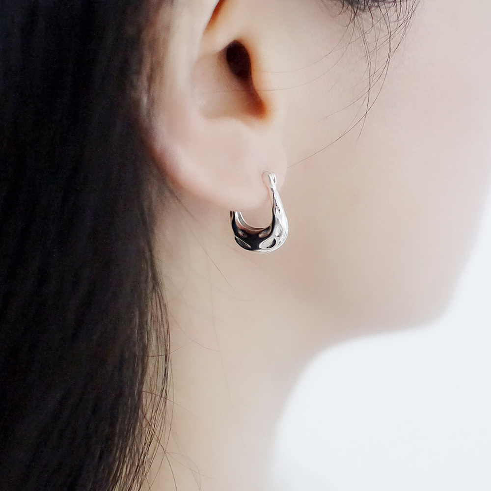 爵士女伶純銀耳環/SE586