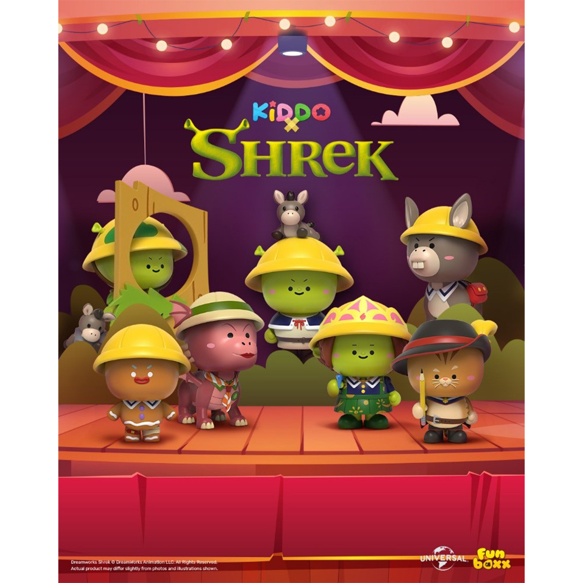 豆釘 x 史力加 盲盒