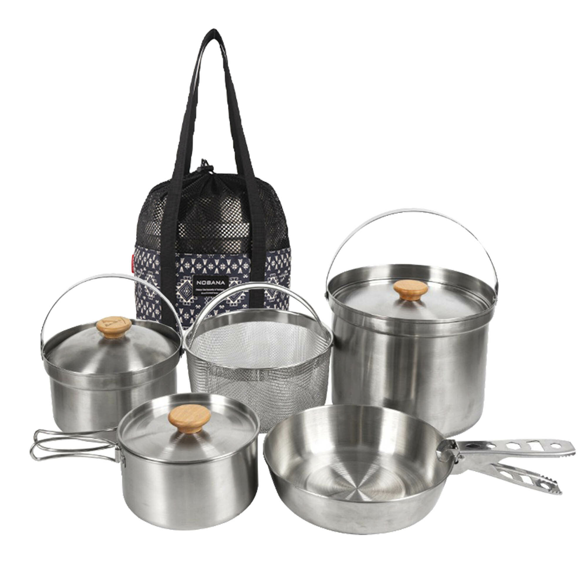 CLS NOBANA 304不鏽鋼套鍋 5件組