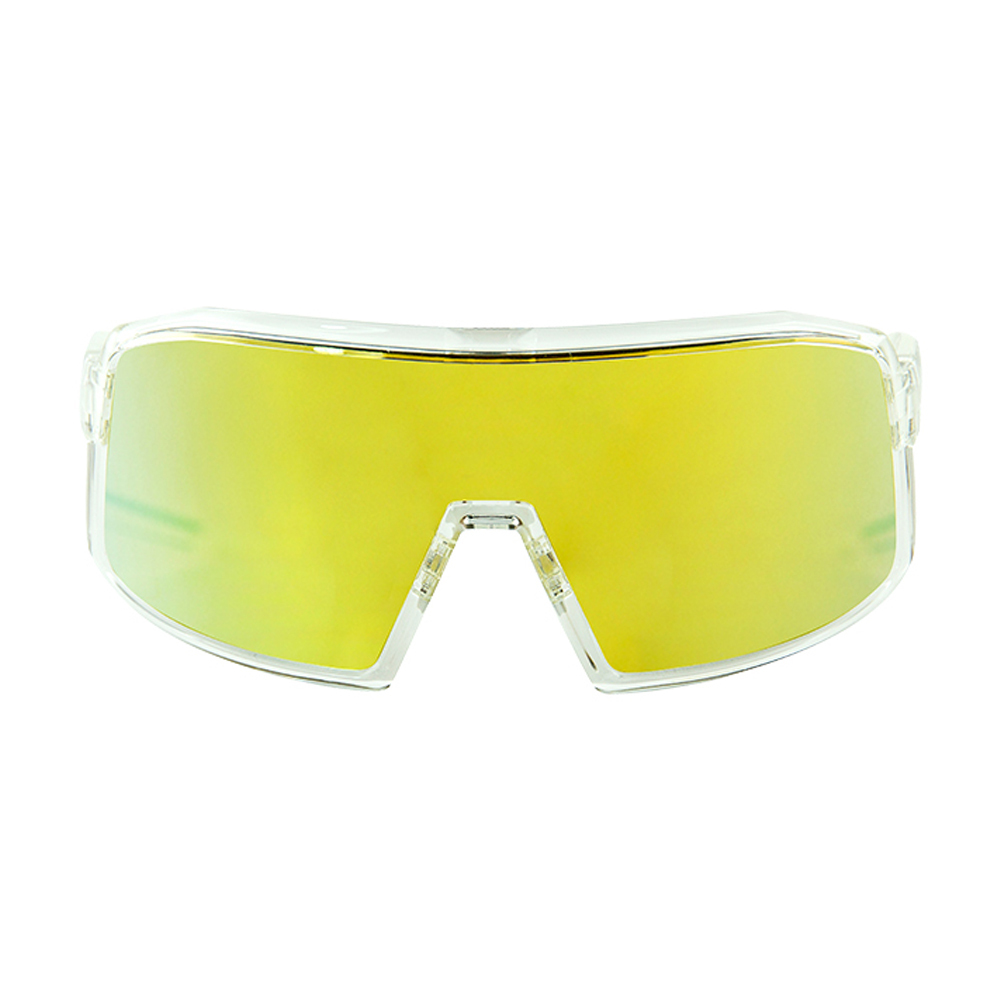 ZIV S116048 BLADE太陽眼鏡 亮透明框/茶電古銅金 超輕/超彈力/防撞/抗UV 42ZS116048