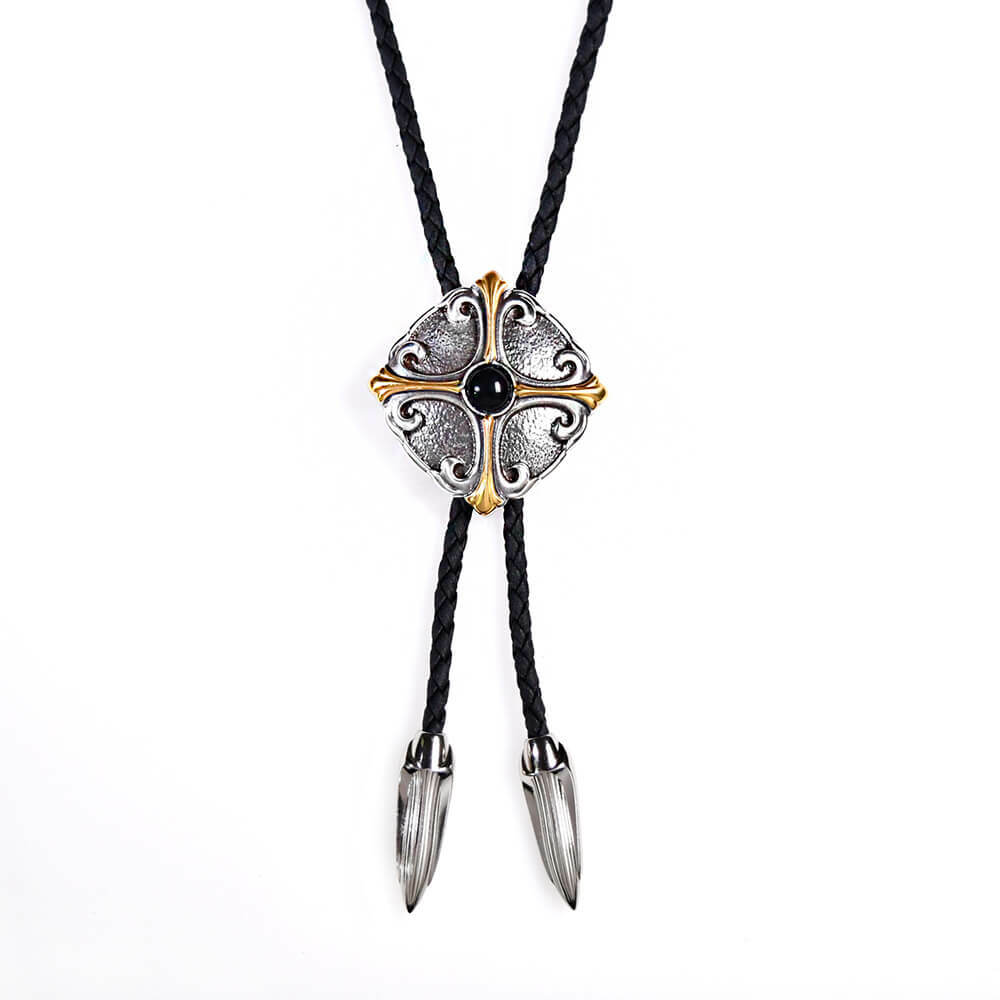 紳士鳶尾花系列保羅領帶/BoloTie/美式領帶－快速出貨