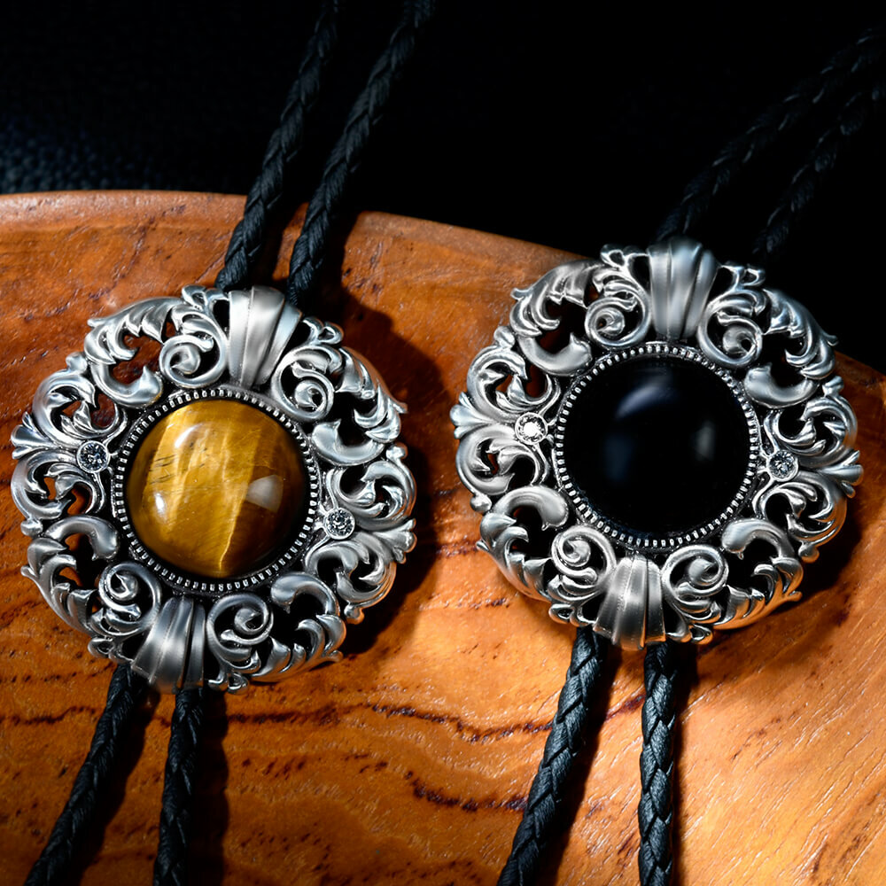 四季古銀列保羅領帶/BoloTie/美式領帶－免運