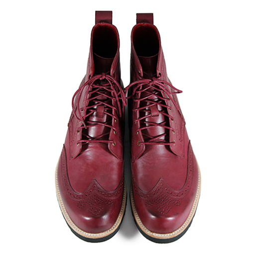 FootPrint M1128 Burgundy Leather Boots