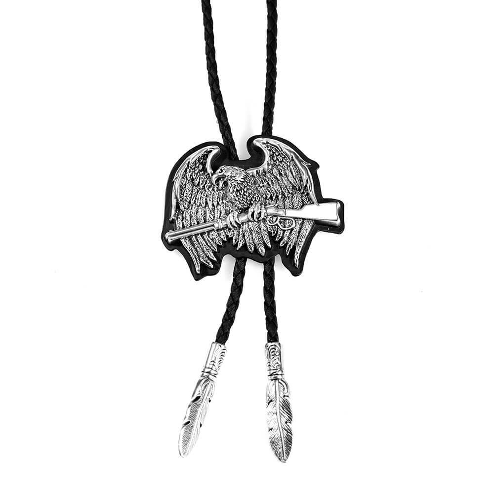 捍衛戰士保羅領帶/BoloTie/美式領帶(皮繩款)－快速出貨