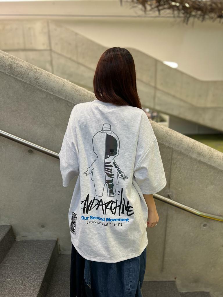 現貨 This is not a joke x 2nd ARCHIVE crossover 反光tee