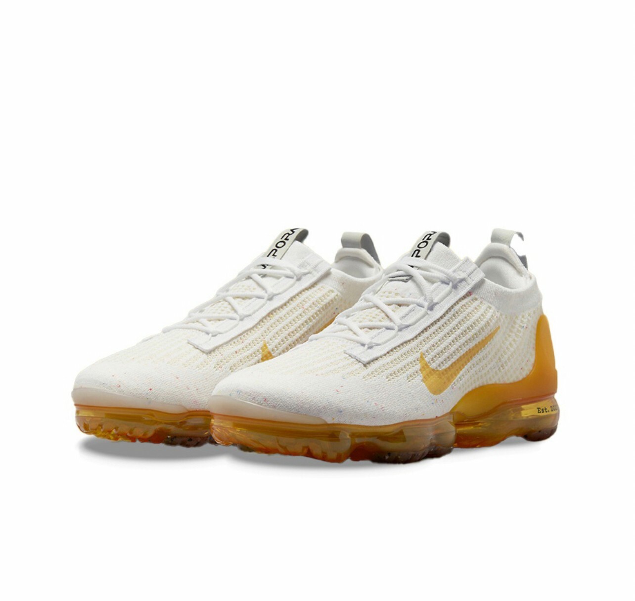 Nike Air Vapormax男 白黃 透氣 運動 慢跑鞋 DQ8963-100 Dec lu