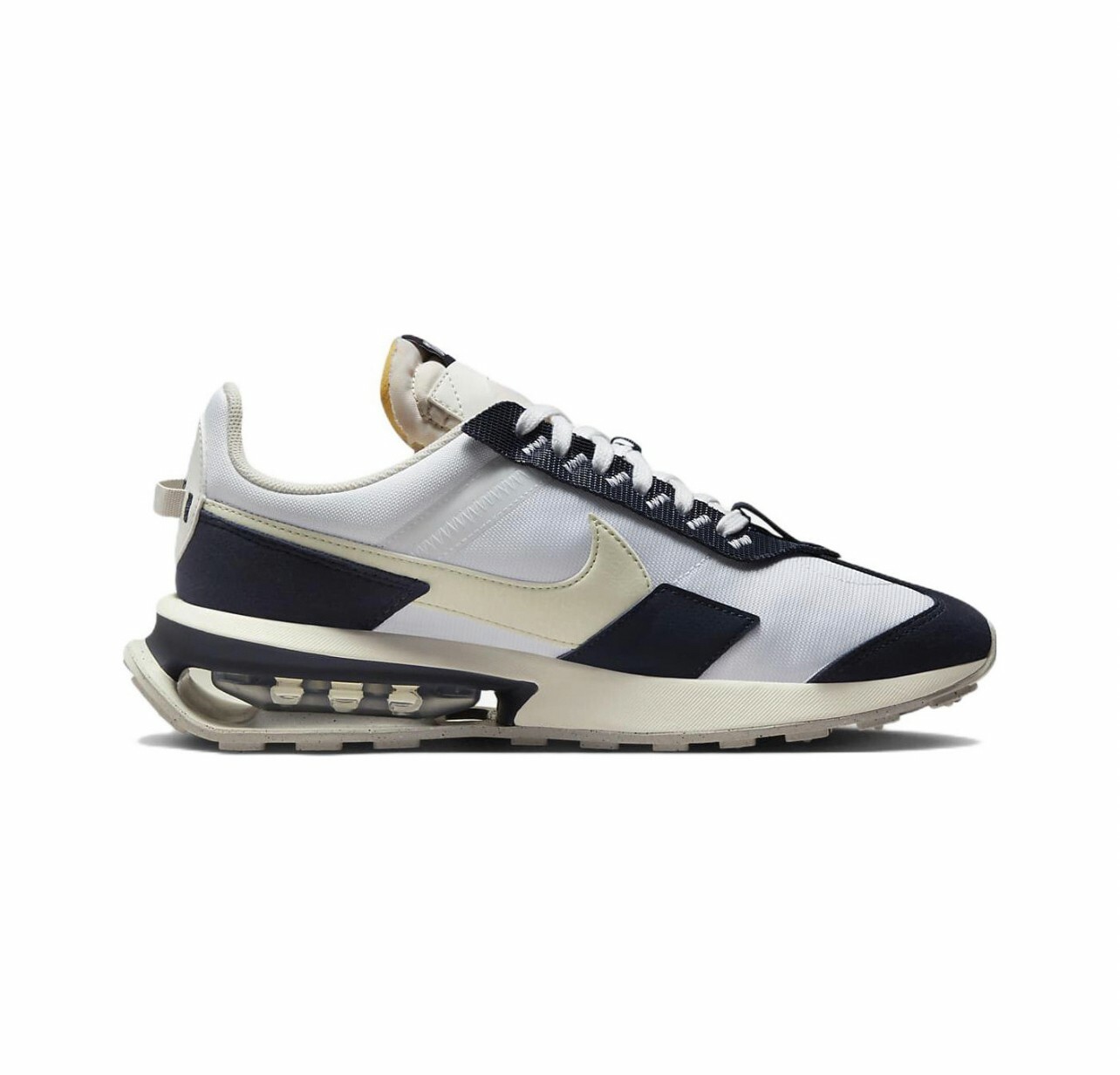 NIKE AIR MAX PRE-DAY曜石藍黑 白杏環保材質 氣墊DQ4068-100 Dec lu