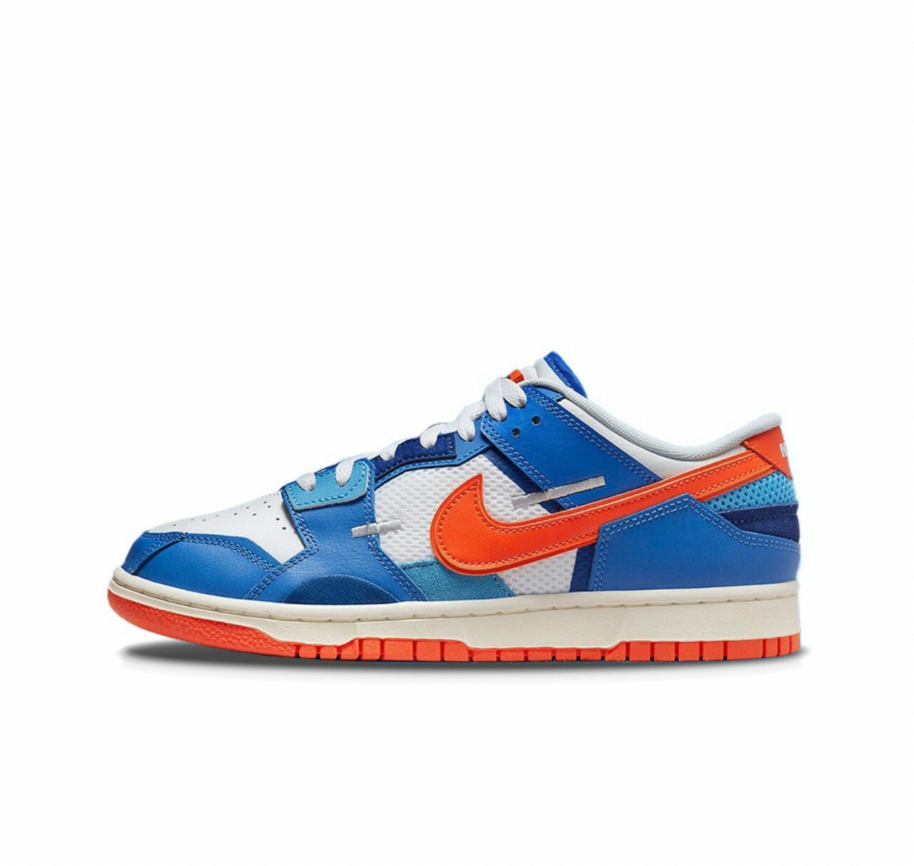 Nike Dunk Low Scrap Knicks 尼克斯 藍橘 拼接 DM0128-100DEC LU
