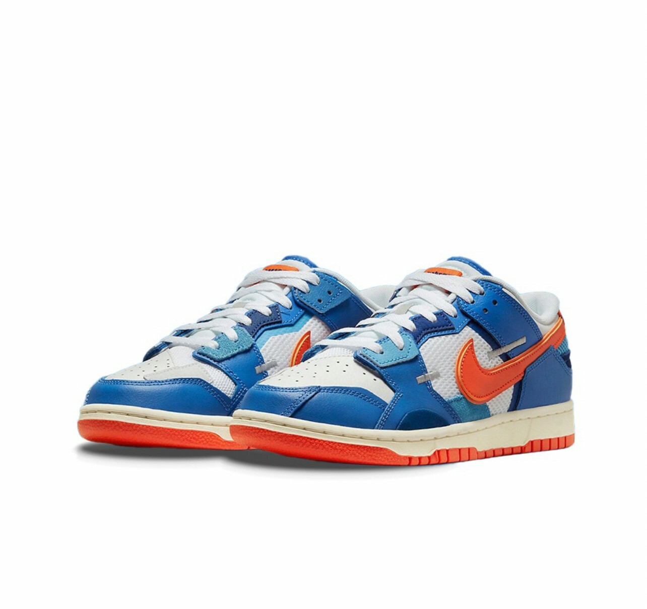 Nike Dunk Low Scrap Knicks 尼克斯 藍橘 拼接 DM0128-100DEC LU