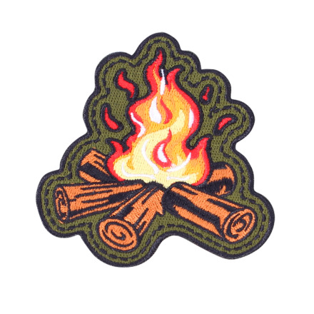 Bagrun 戰術風格魔術貼布章-A113A-營火