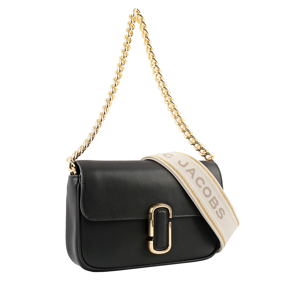 【MARC JACOBS】THE J MARC 平滑牛皮翻蓋二用包