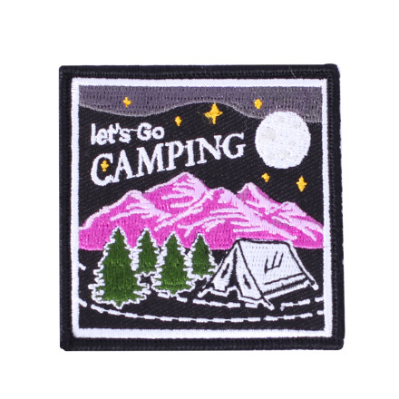 Bagrun 戰術風格魔術貼布章-A115A-方形帳篷