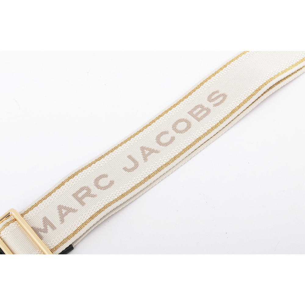 【MARC JACOBS】THE J MARC 平滑牛皮翻蓋二用包(黑色)