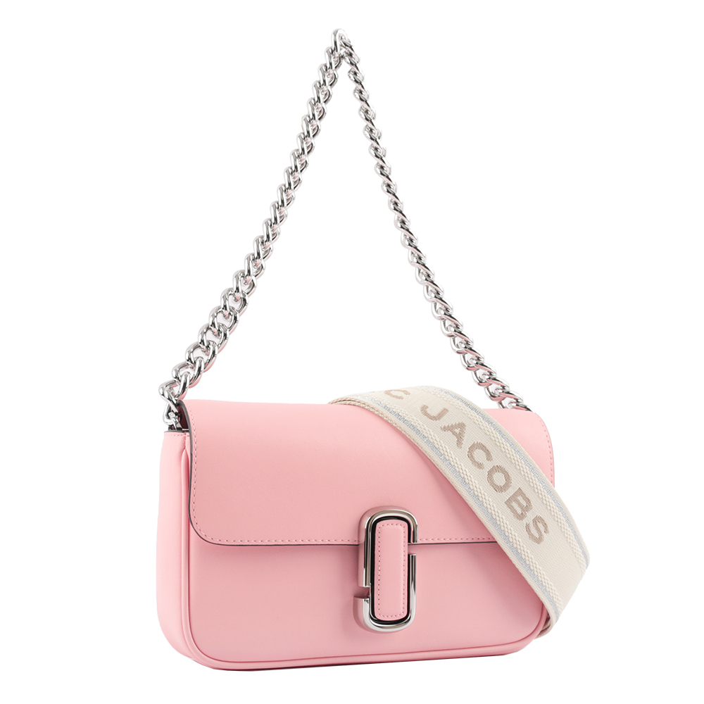 【MARC JACOBS】THE J MARC 平滑牛皮翻蓋二用包