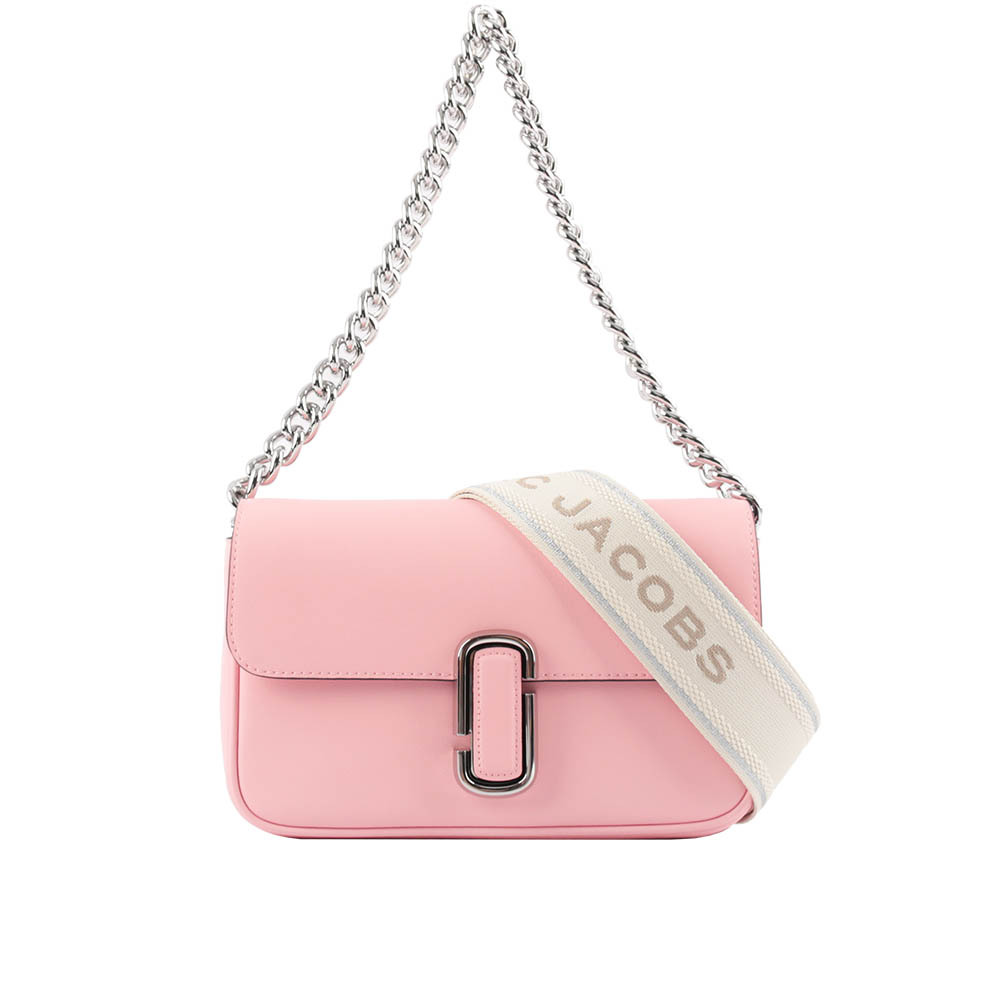 【MARC JACOBS】THE J MARC 平滑牛皮翻蓋二用包