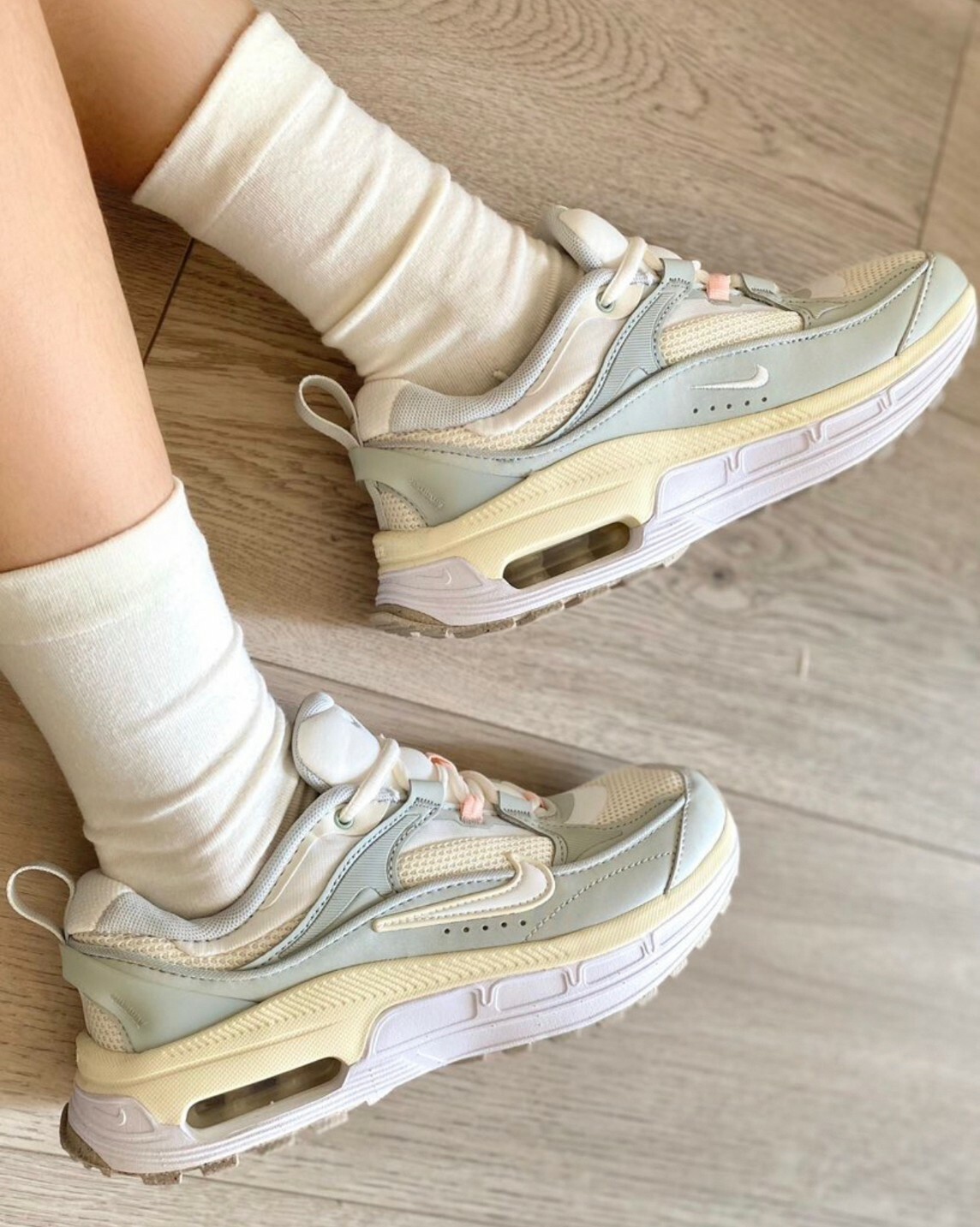 Nike Wmns Air Max Bliss 奶油白 寶寶藍 氣墊老爹鞋FB7170-111Dec lu