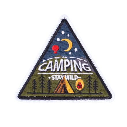 Bagrun 戰術風格魔術貼布章-A112A-三角帳篷