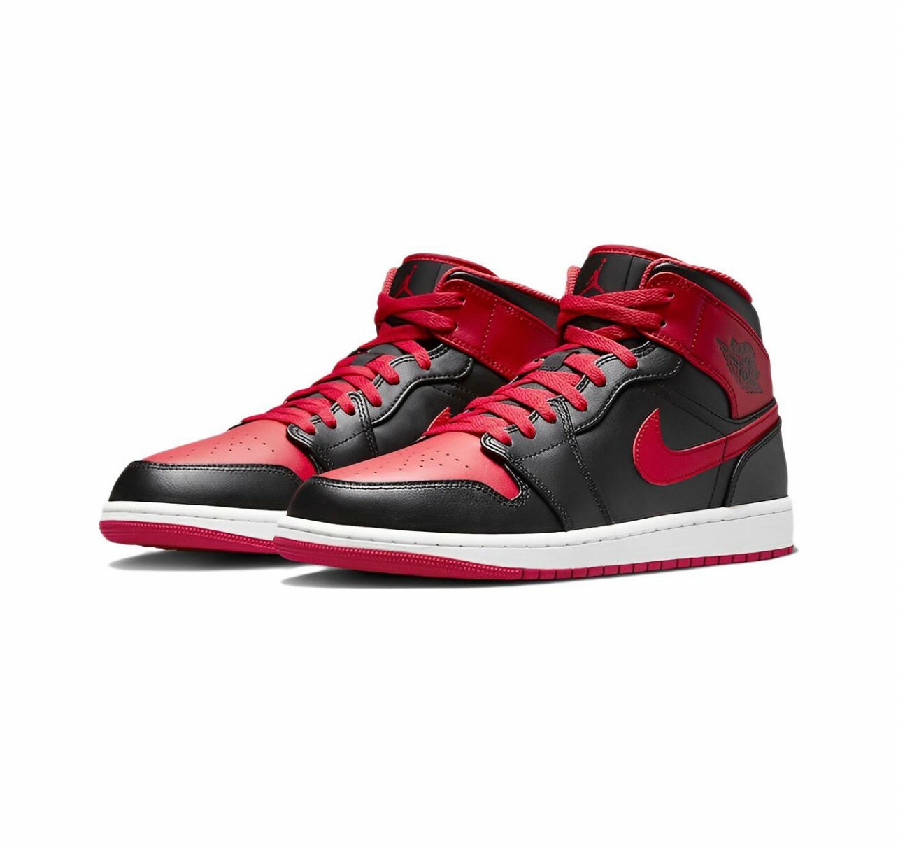 Air Jordan 1 Mid Alternate Bred 黑紅 DQ8426-060 Dec lu