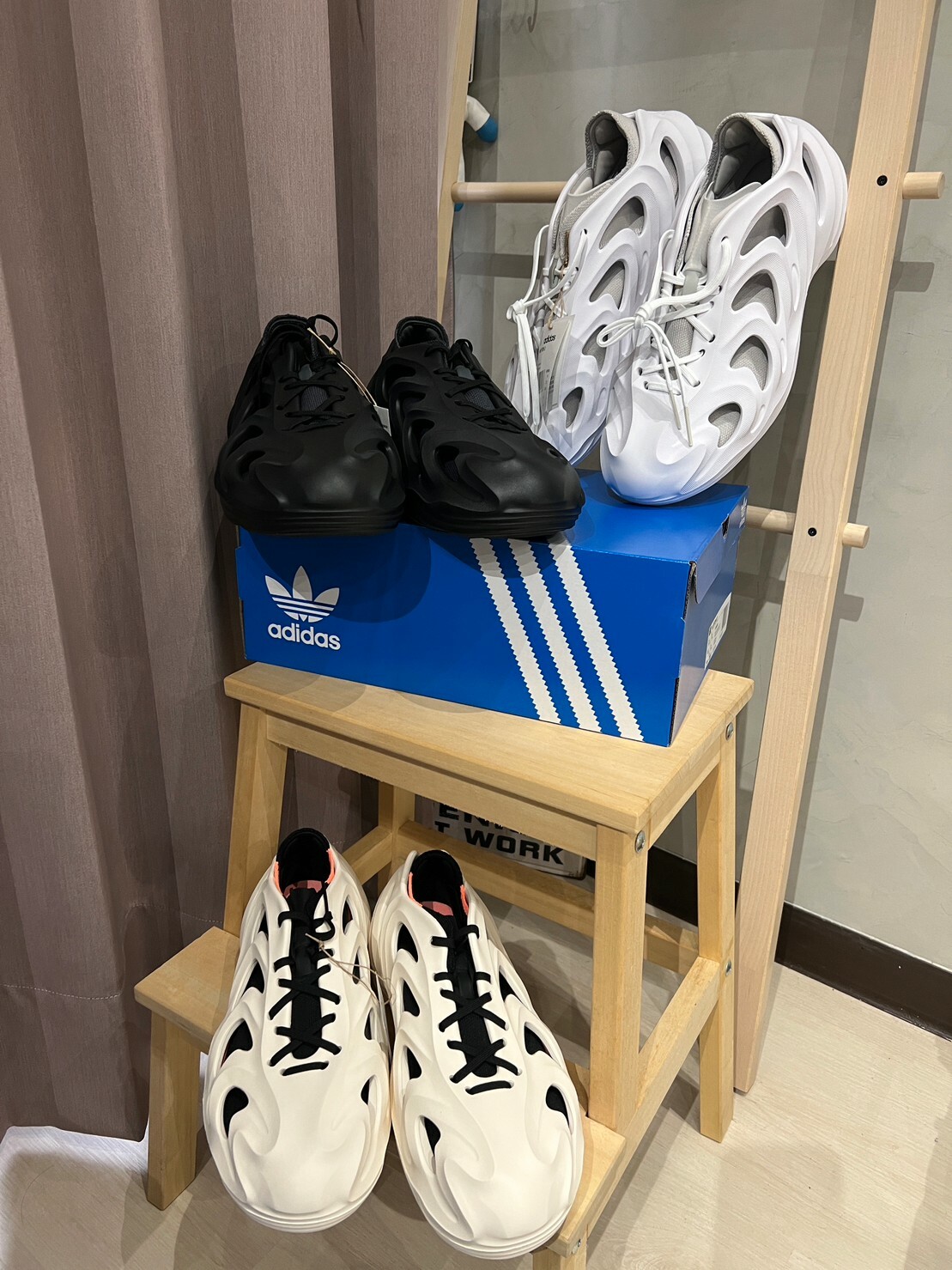 Adidas Originals adiFOM Q 洞洞鞋 HP6584 HP6586 Dec lu