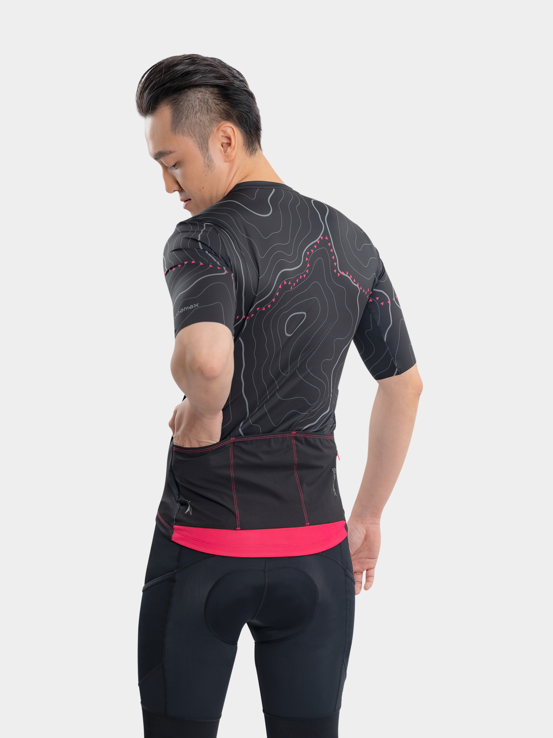 Unisex Mapping Cycling Jersey - Aero