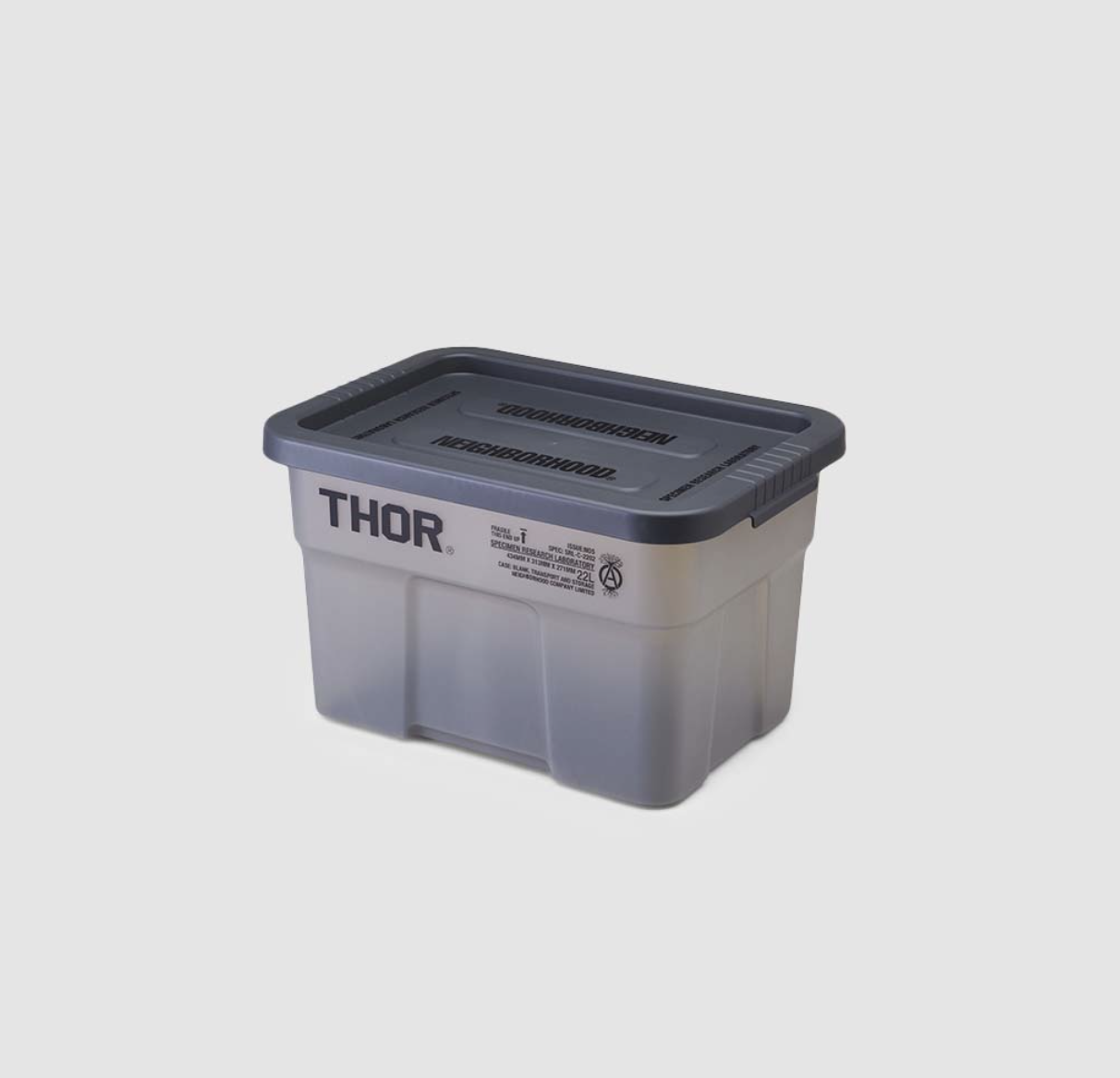 NEIGHBORHOOD｜THOR . SRL TOTES-CONTAINER / 22L . PP+ 