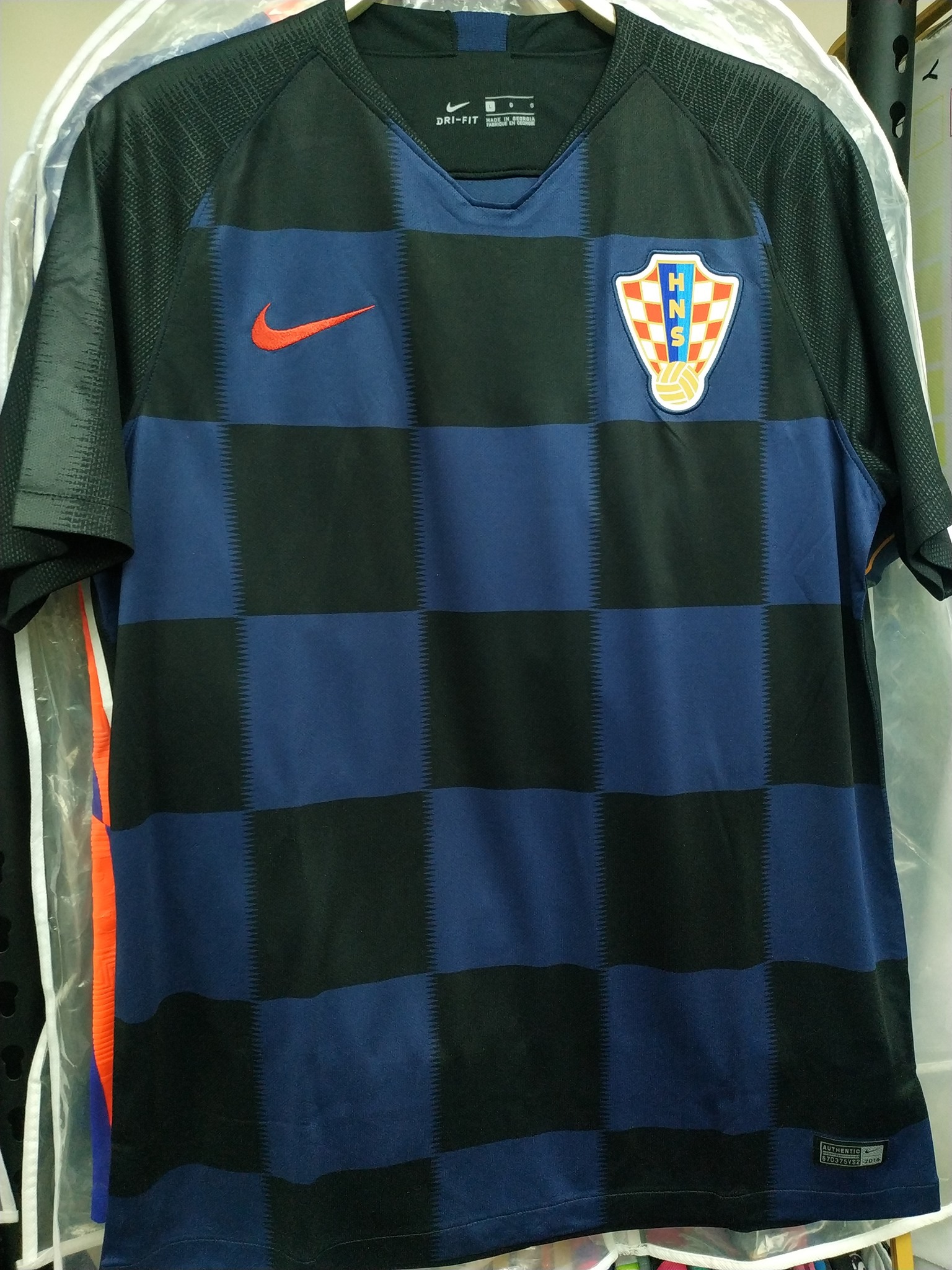 2018克羅地亞國家隊作客摩迪球迷版球衣