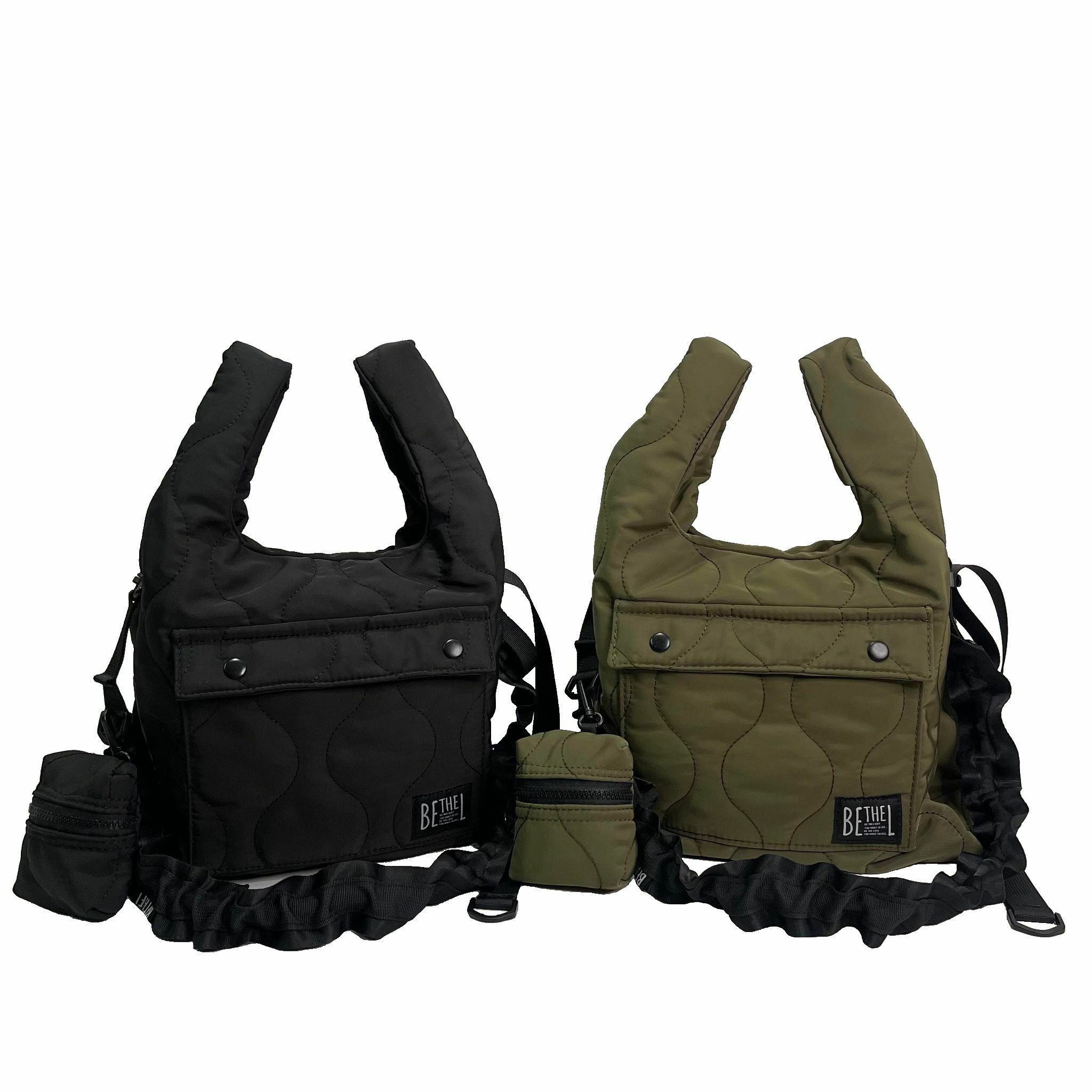 繡線背心兩用袋