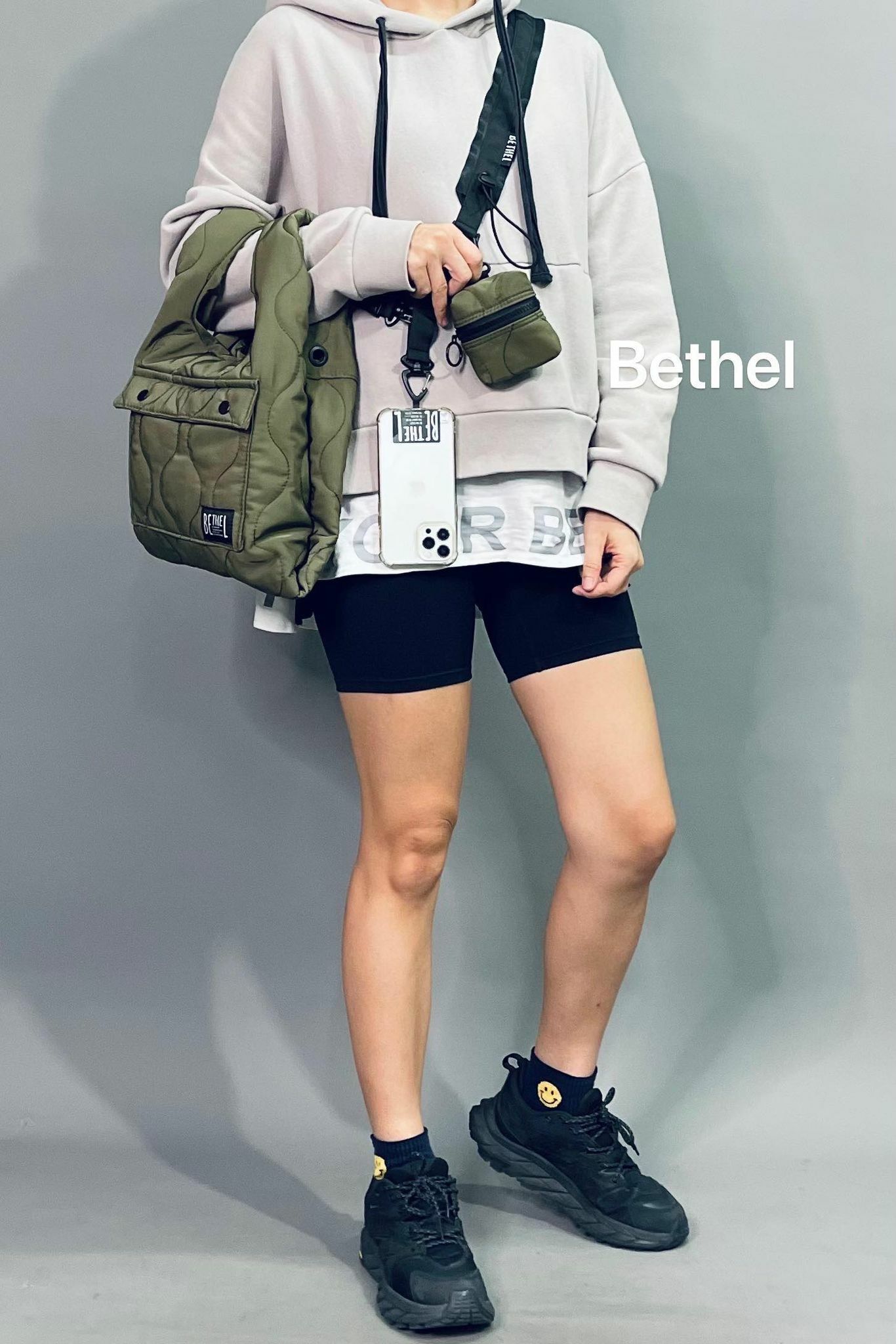 繡線背心兩用袋