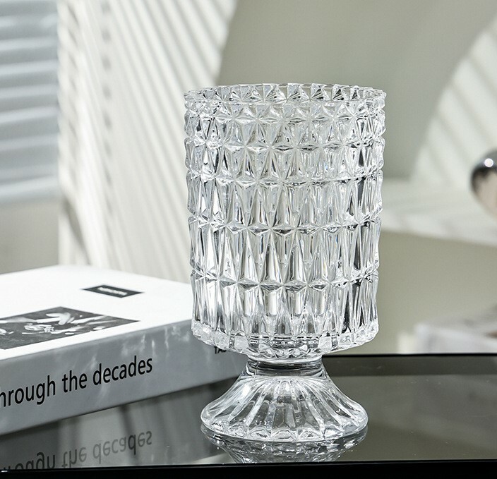 《1470》法式水晶浮雕花瓶