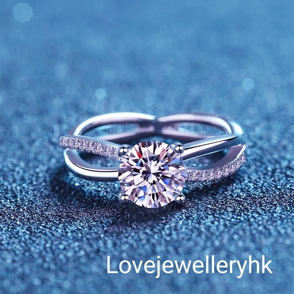 四爪交叉莫桑介指  R1C022