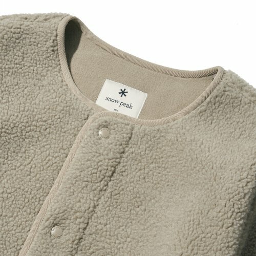 Snow Peak 雪諾必克 Fleece Jacket 毛絨 外套 奶茶 卡其 NS22WMRKT60BG