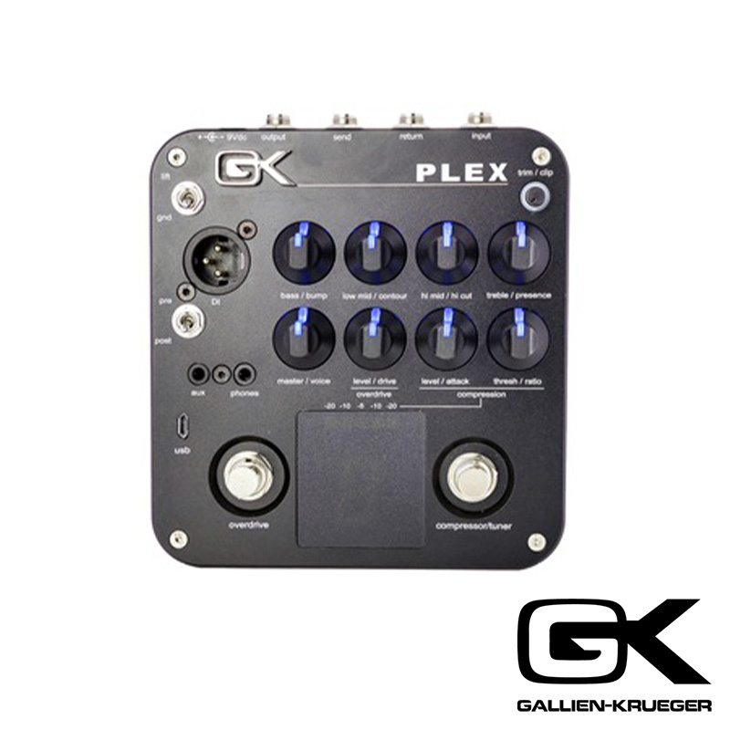 又昇樂器. 音響】GK Gallien-Krueger Plex Bass Preamp/DI/錄音/監聽