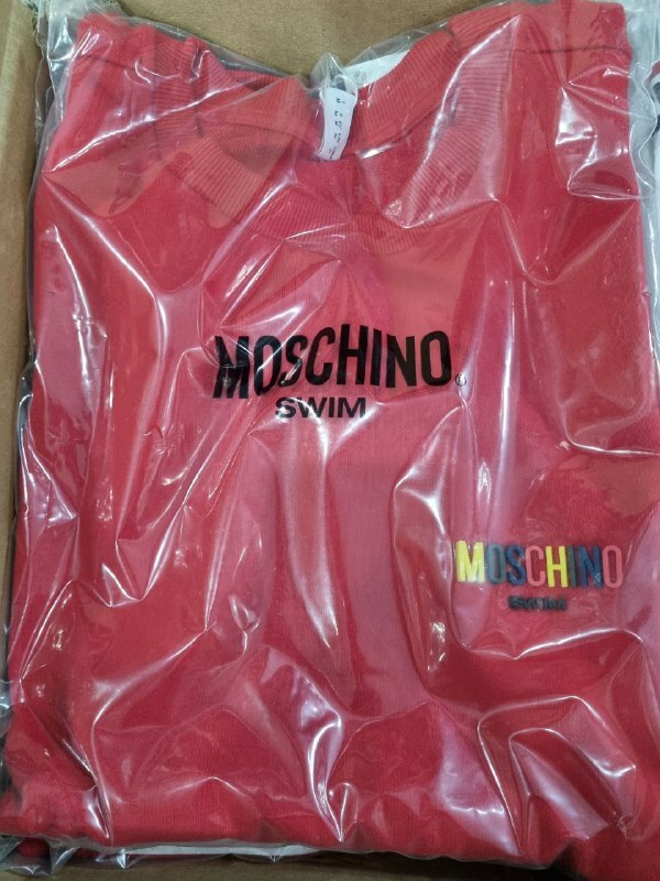 [S] MOSCHINO SMALL COLOR LETTERS PRINTED PULLOVER,RED, 5T1704-2811-0118 (SM343)