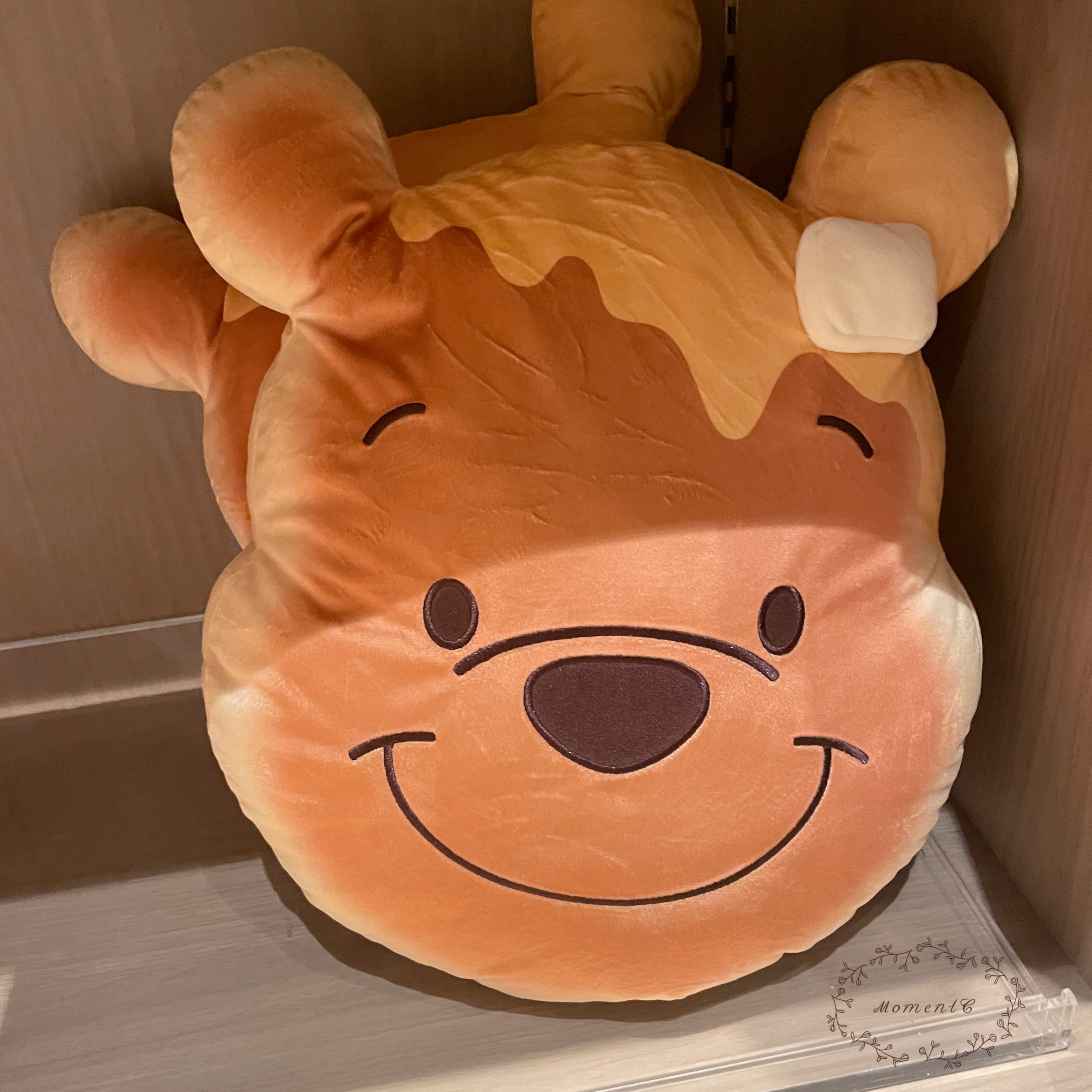 迪士尼樂園連線-維尼鬆餅抱枕