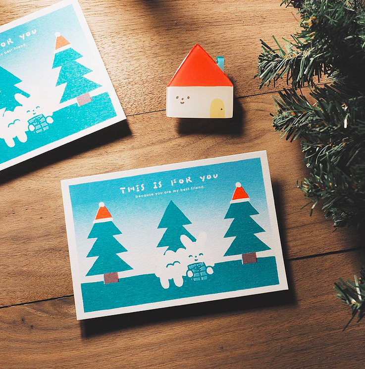 右手超人 禮物來囉 / 聖誕明信片