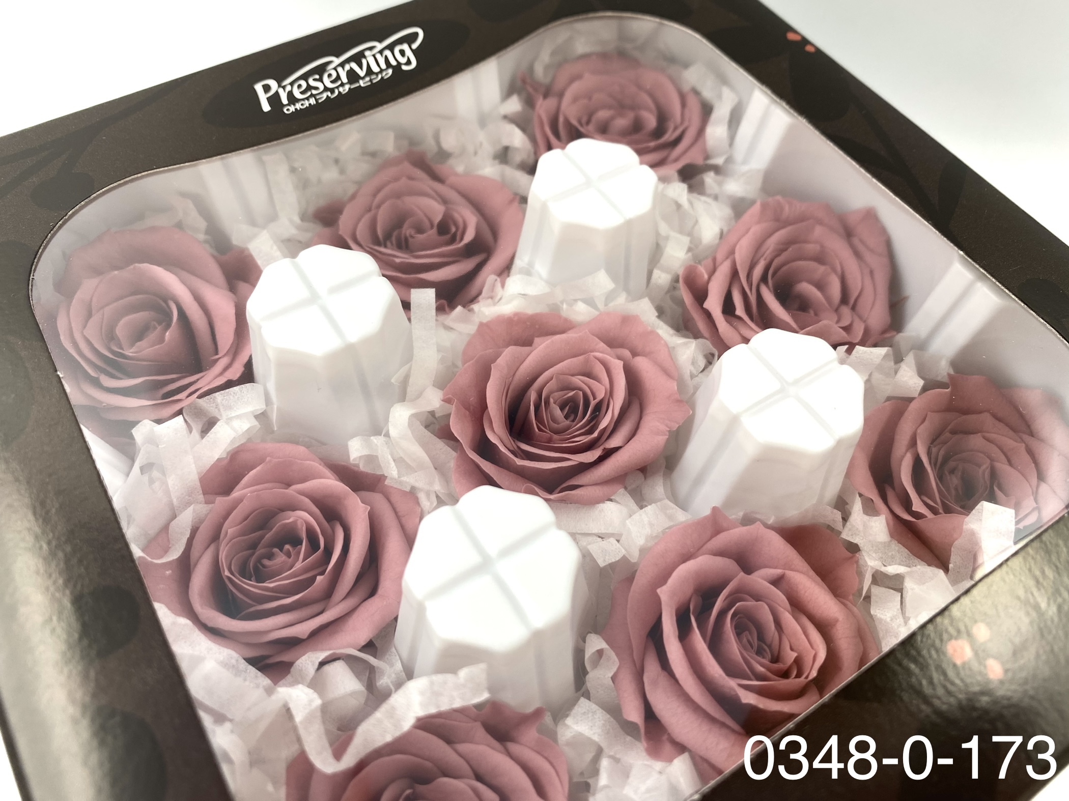 日本不凋中輪玫瑰(9朵) 03480-173