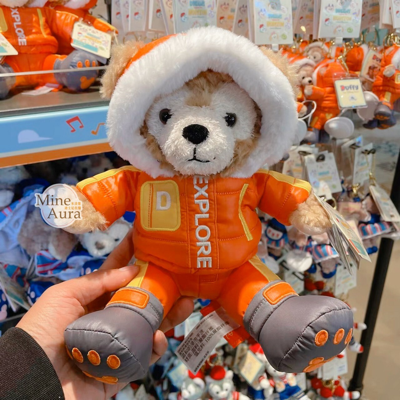 (限時特價) 小小夢想家 達菲 Duffy SS號 娃娃 玩偶 -上海迪士尼樂園