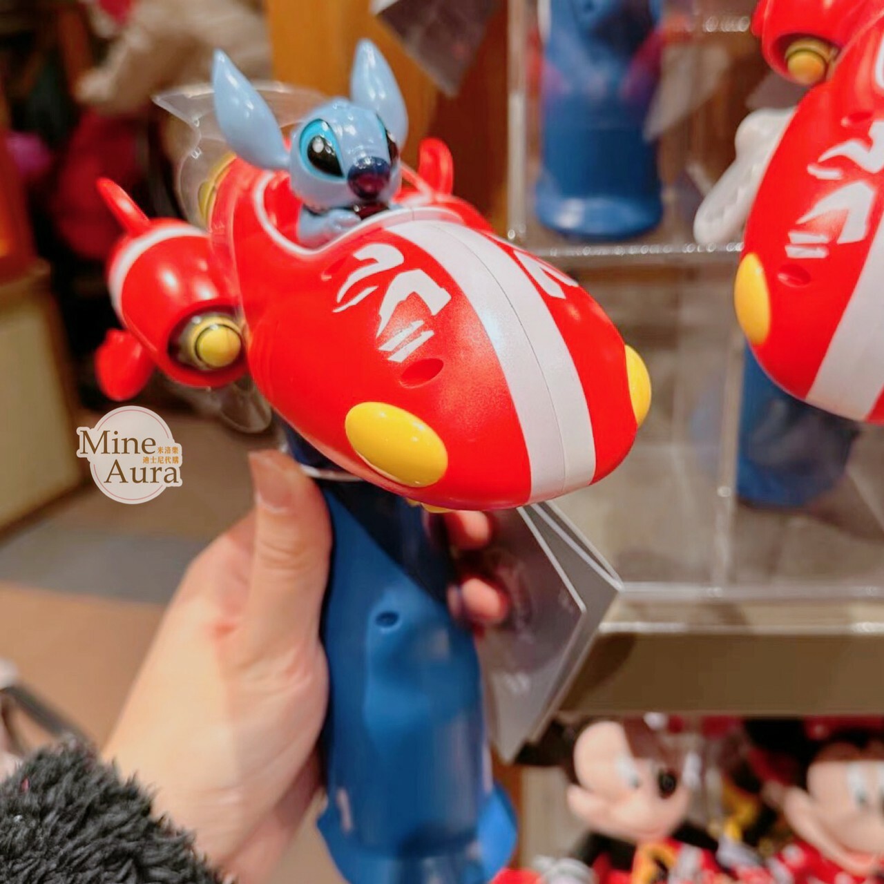 史迪奇 Stitch 開車造型 發聲 手持 噴氣 噴槍玩具 星際寶貝 Lilo & Stitch -上海迪士尼樂園