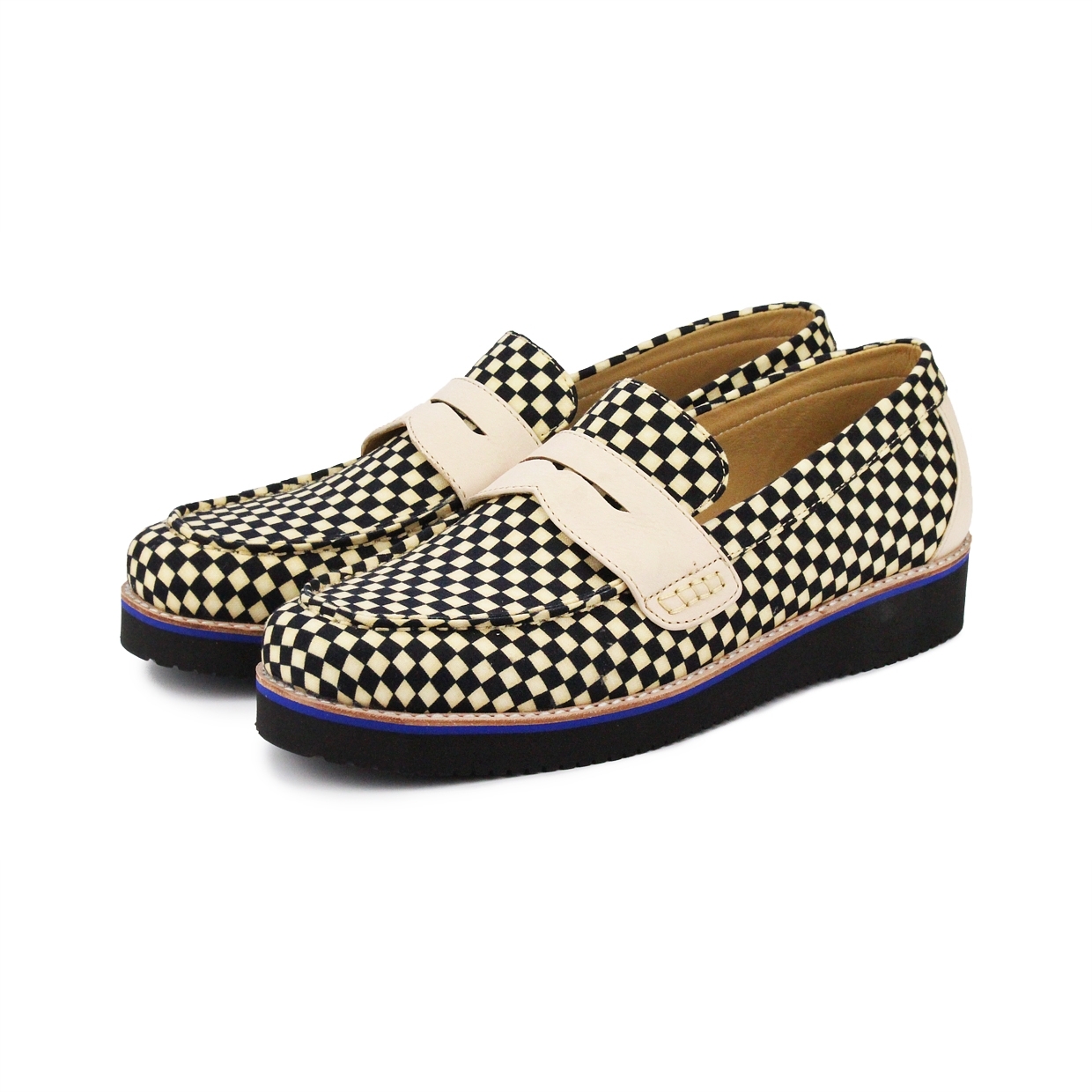 Magic Garden M1108E Chessboard Loafers