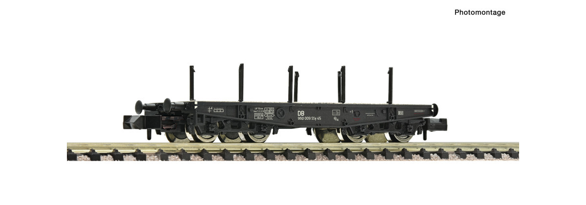 Fleischmann 845604 N scale, Heavy-duty flat wagon, DB
