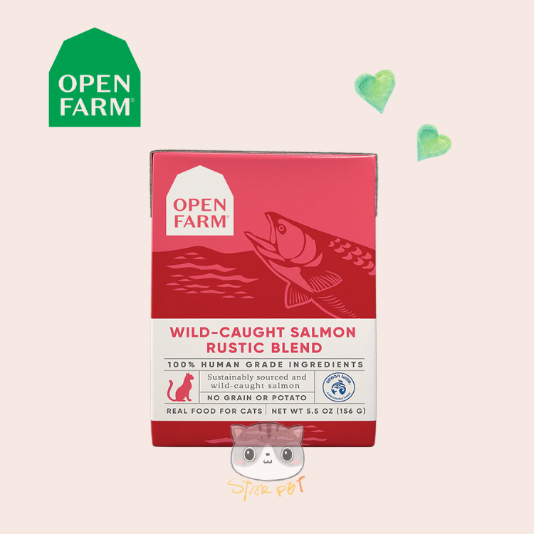 Open Farm - Wild-Caught Salmon Rustic Blend Wet Cat Food 5.5oz
