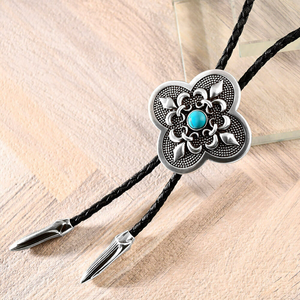 紳士鳶尾花保羅領帶/BoloTie/美式領帶－快速出貨