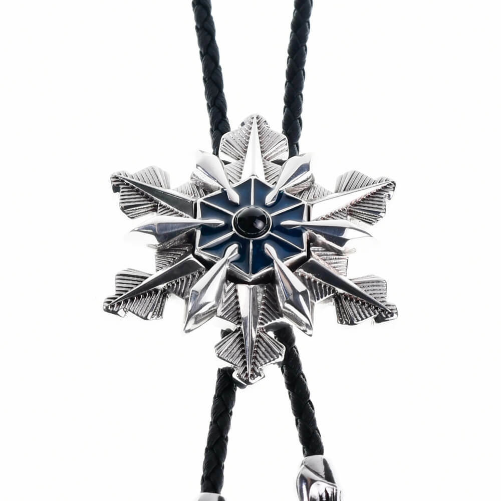 暮雪系列 真皮皮繩 保羅領帶/BoloTie/美式領帶－快速出貨