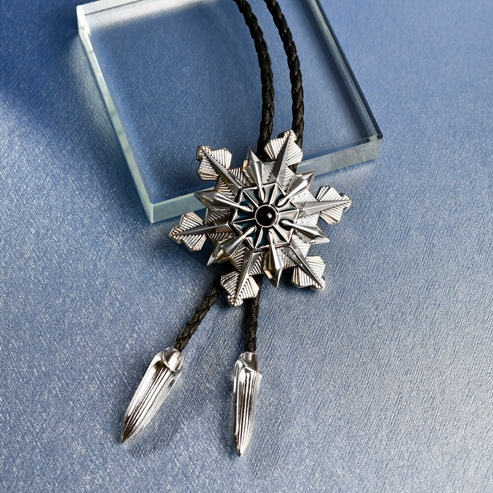 暮雪系列 真皮皮繩 保羅領帶/BoloTie/美式領帶－快速出貨