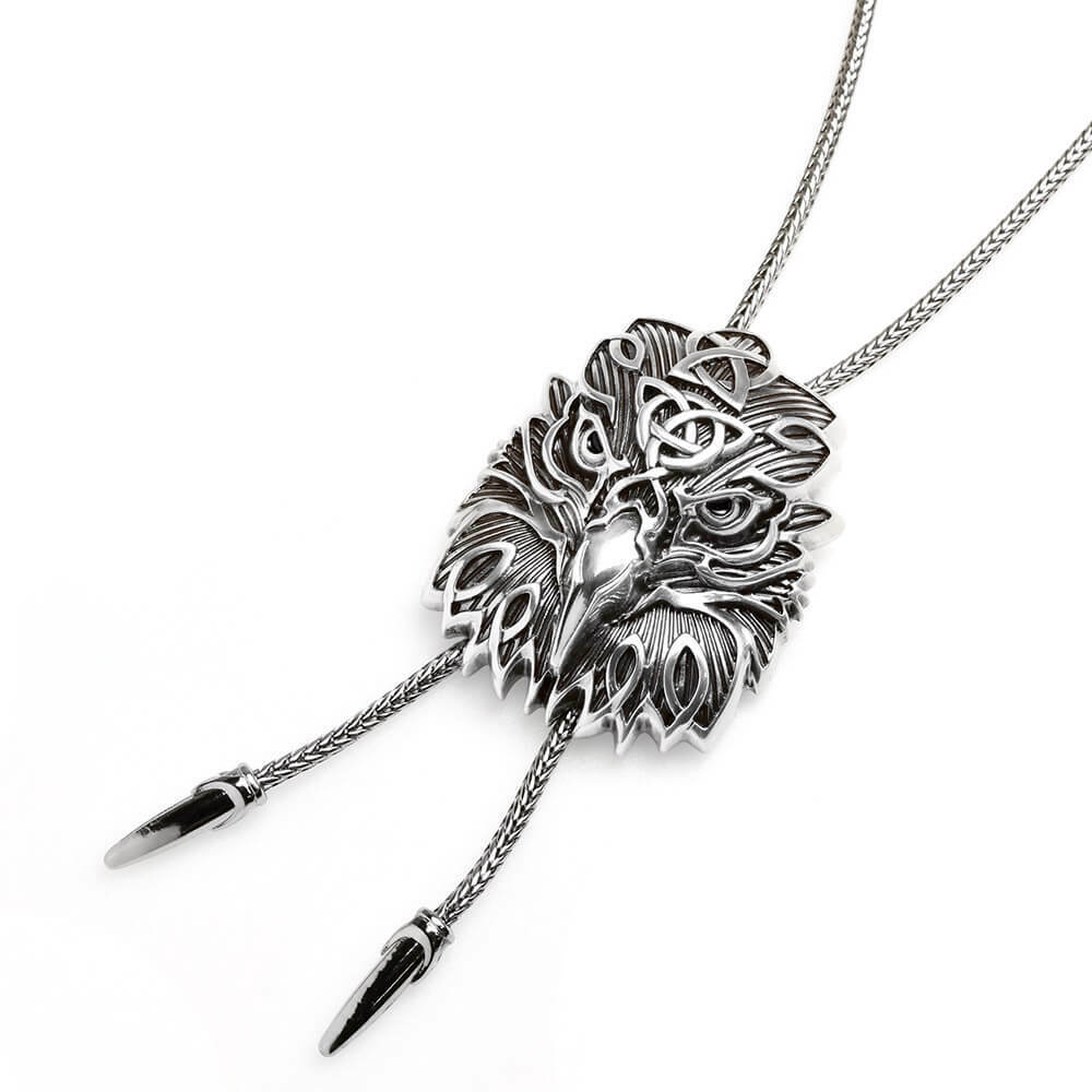 鷹之守護金屬繩款 保羅領帶/BoloTie/美式領帶－快速出貨