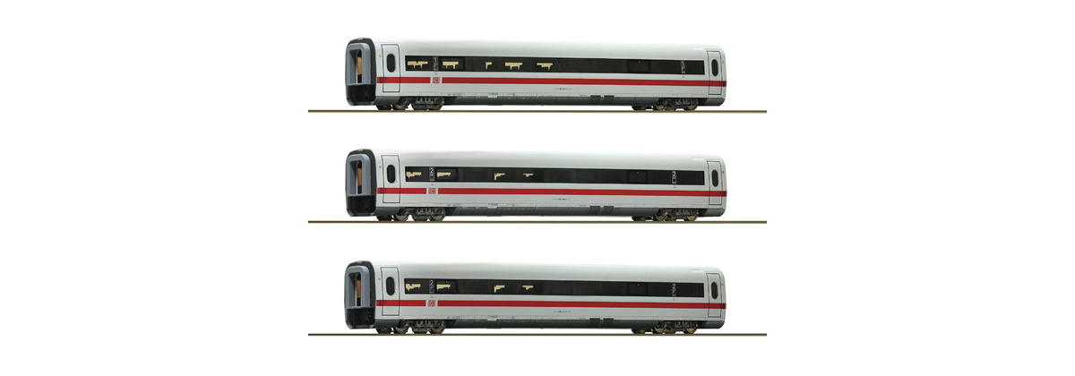 Roco 74030 HO規  ICE 1客車廂,三入