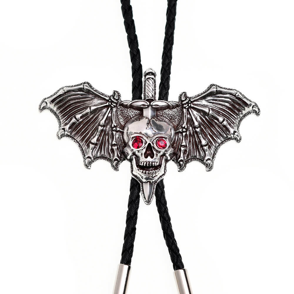 骷髏魔劍 保羅領帶/BoloTie/美式領帶－快速出貨