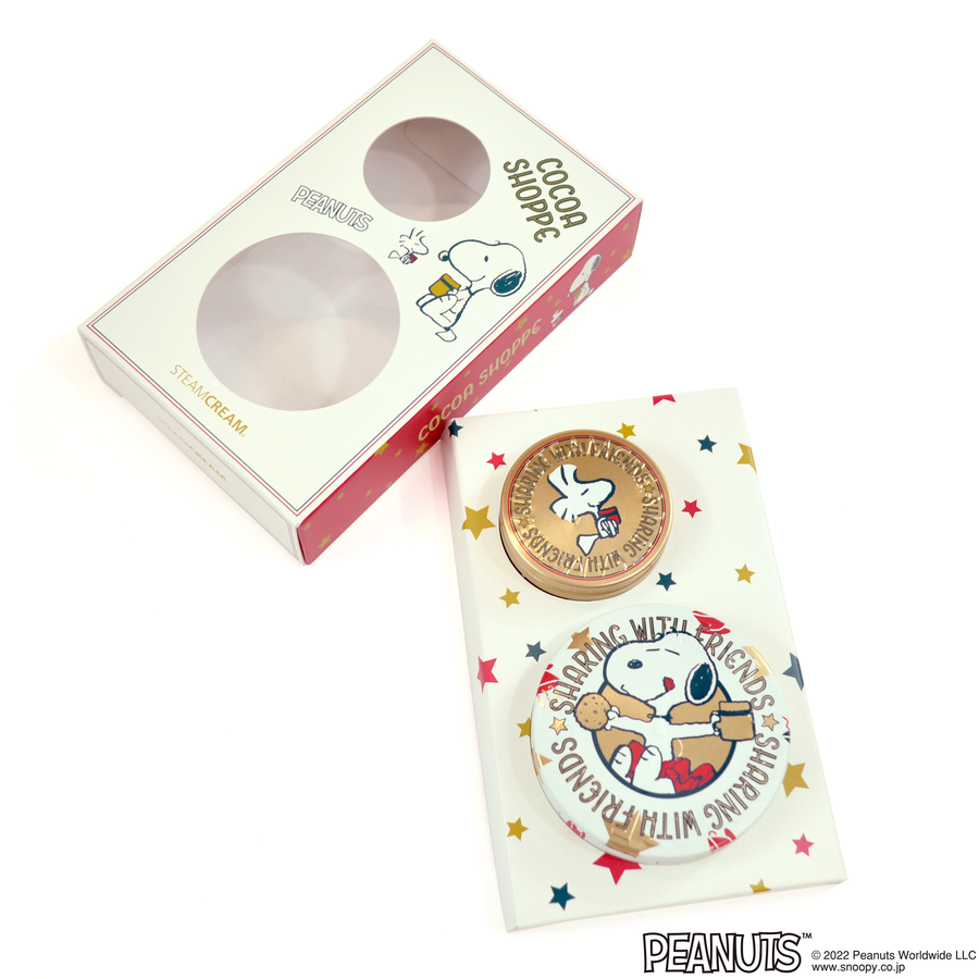 [限定] STEAMCREAM Peanut Design Set Cocoa Shoppe 史努比設計蒸汽乳霜 75g+30g
